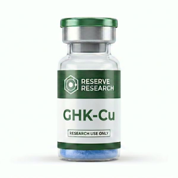 GHK-Cu copper tripeptide research vial — Reserve Research