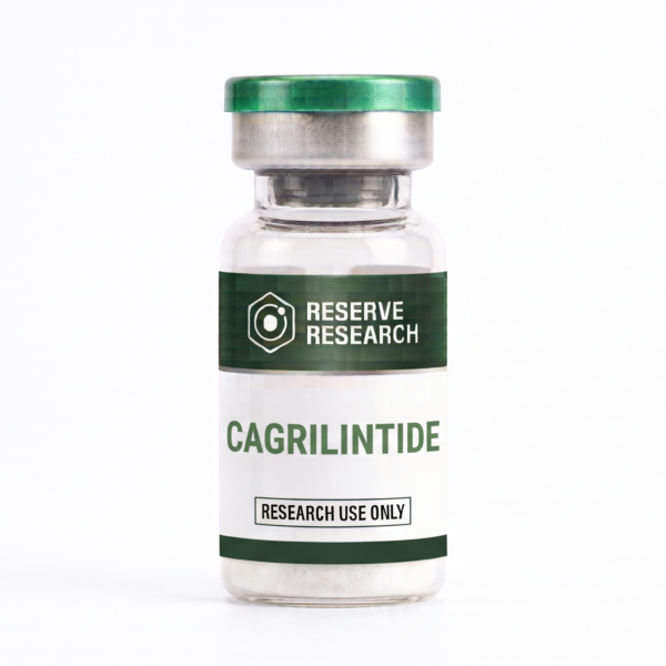 Cagrilintide research peptide vial — Reserve Research
