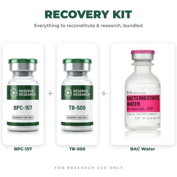 BPC-157 + TB-500 + BAC Water Recovery Kit