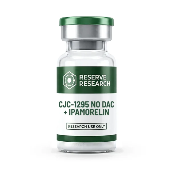 CJC-1295 No DAC + Ipamorelin research vial