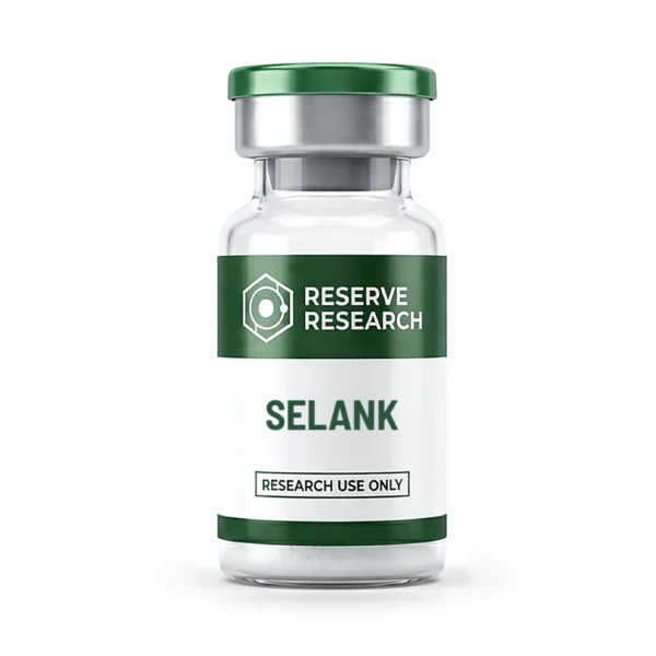 Selank research vial